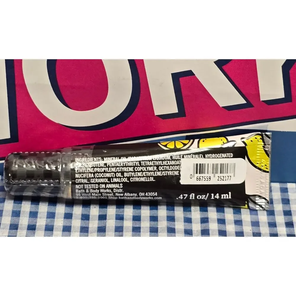 BBW Iced Lemon Pound Cake Lip Gloss ILPC